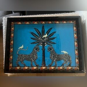 ORTIGIA Tray Mosaico Blue Large